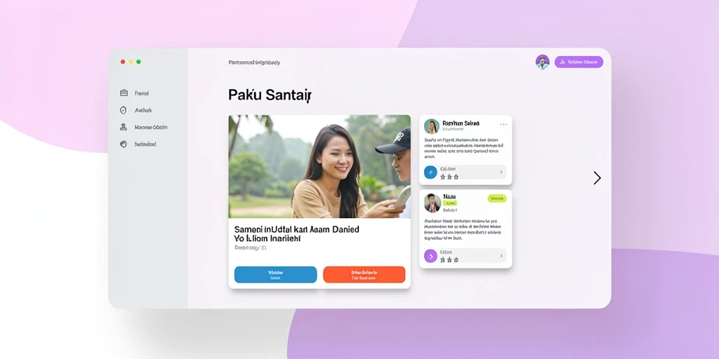Tampilan antarmuka yang menarik dan mudah digunakan.