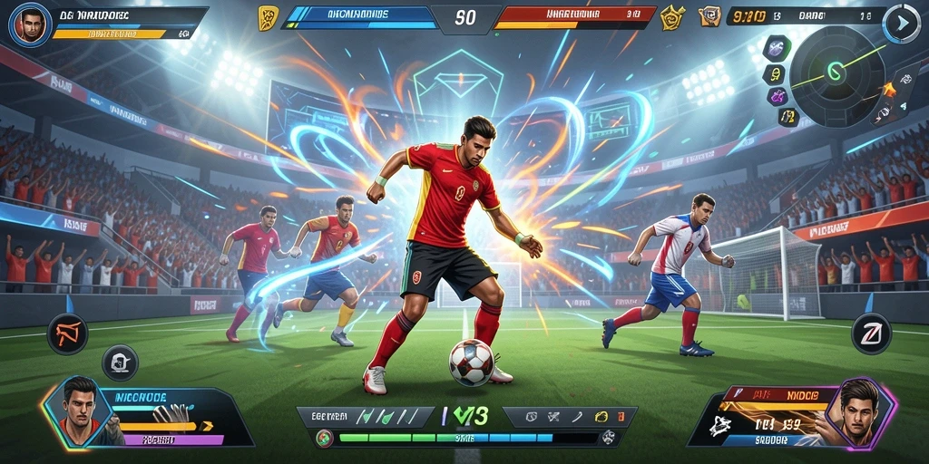 Tampilan antarmuka game yang menarik dan mudah digunakan.
