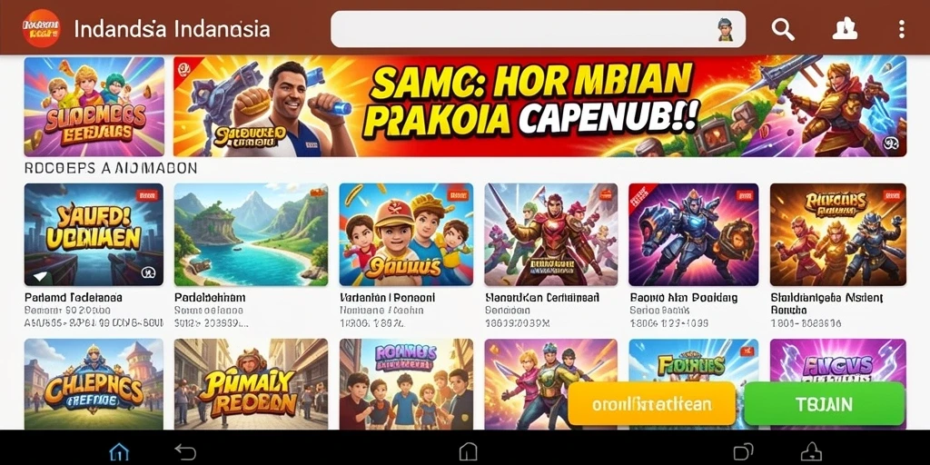 Tangkapan layar menunjukkan karakter dengan kostum unik.