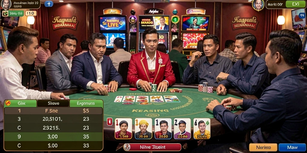 Tampilan karakter hero yang menarik dan penuh warna.