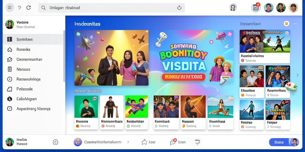 Screenshot menunjukkan aksi seru dalam permainan.