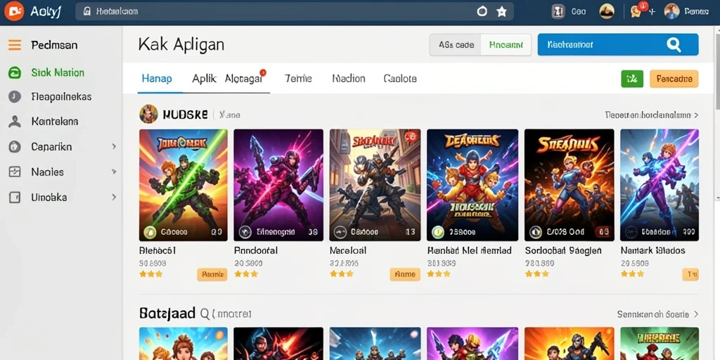 Screenshot KAKRP menampilkan level pertama yang menantang.