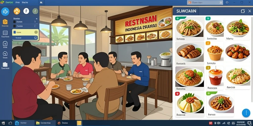 Gambar tampilan utama KOBOISLOT dengan berbagai tema.