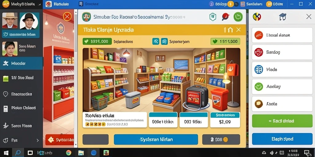 Screenshot menunjukkan tampilan antarmuka utama KOKO288.