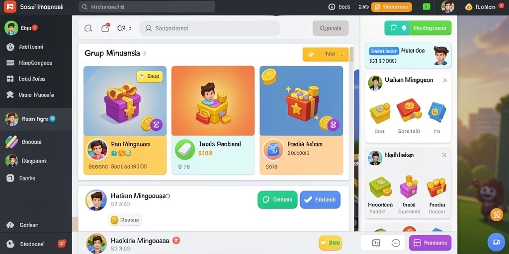 Tampilan grafis yang memukau dan penuh warna.