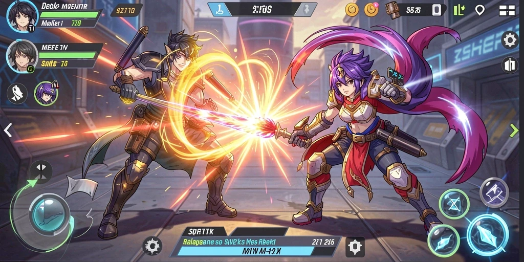 Tangkapan layar permainan slot yang menarik.