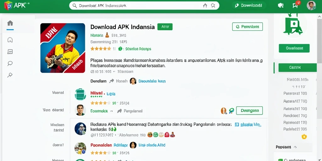 Tampilan menu utama yang menarik dan intuitif.