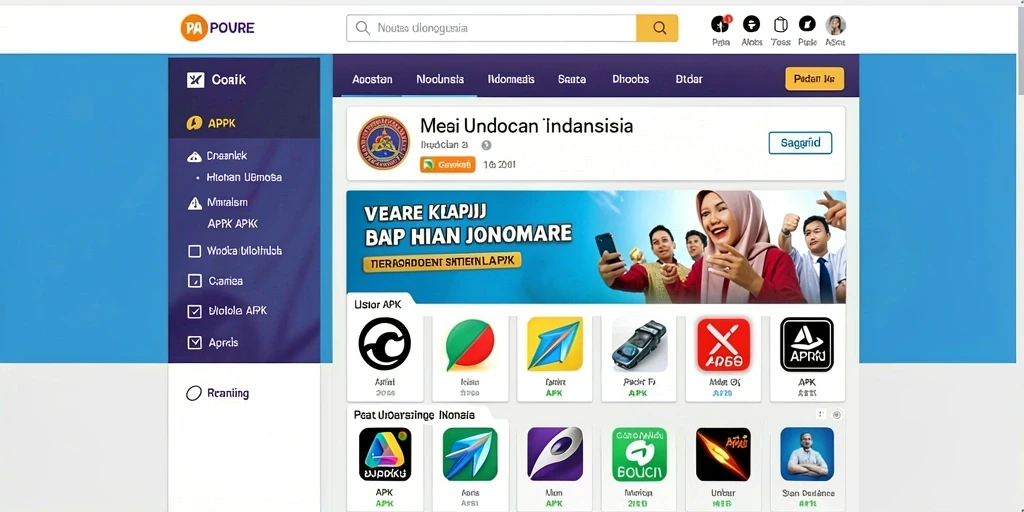 Tampilan utama aplikasi MPO88ASIA yang menarik.