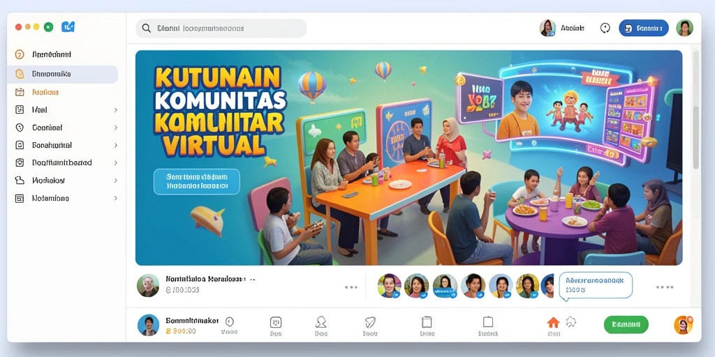 Tampilan antarmuka yang menarik dan mudah dinavigasi.