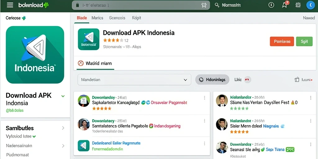 Tampilan antarmuka yang user-friendly.