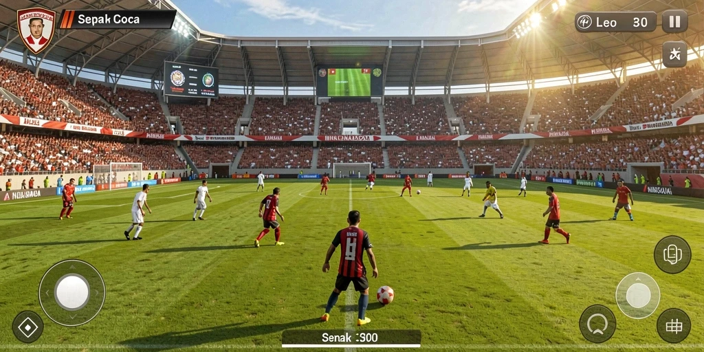 Tampilan permainan slot yang menarik dan berwarna-warni.